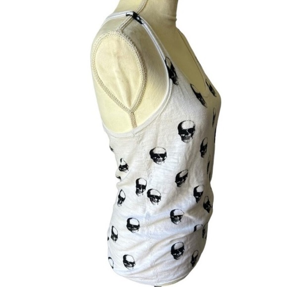 Skull Cashmere Skull Print Tank - Picture 5 of 6